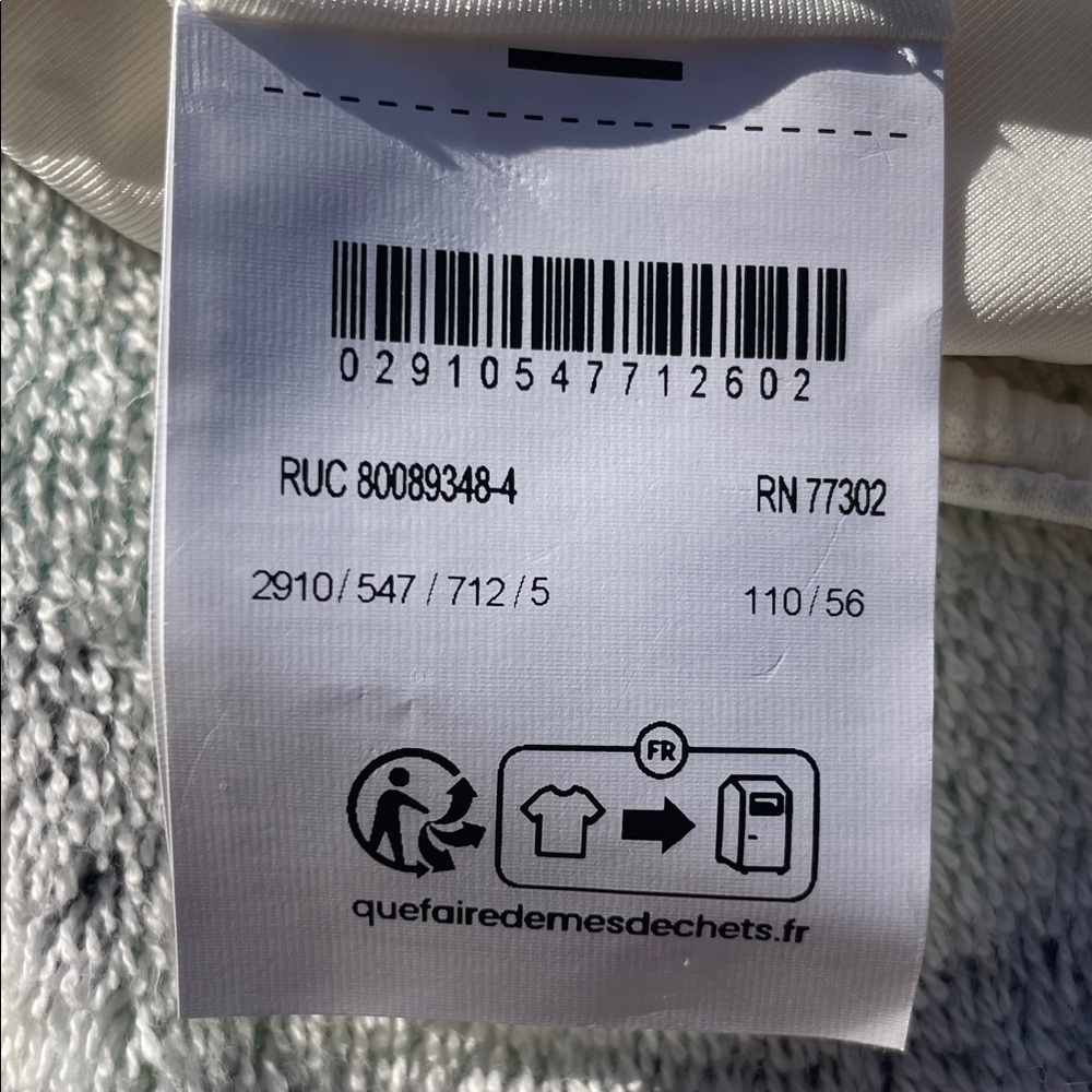 Zara Kids Cream Textured Girlcore Swimsuit Navy Sea Fruit Motif Embroidered SZ 5 - Picture 8 of 9